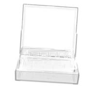 Beavorty Boîte de Rangement Injection Plastique Transparent Compartiments Boîte Médicale Rigide Flexible pour Hôpital et Ambulance Organiseur Étanche et Résistant Aux Chocs