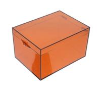 Beavorty Boîte de Rangement Médicaments Résistante Aux Chocs Pc Boîte à Compacte Teintée pour Protection à Abri Lumière Organiseur Polyvalent pour Domicile Bureau et Urgence