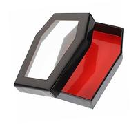 Beavorty Boîte de Rangement pour Faux Cils Forme de Cercueil Organisateur Portable pour Cils pour Stockage Plateau Intérieur pour Forme Pratique à Sac à Main Trousse