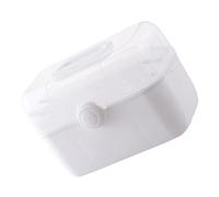 Beavorty Boîte De Rangement Pour Médicaments Conteneur à Domicile Étui De Bureau Avec Plateau Amovible Et Compartiments