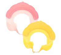 Beavorty Bonnet de pour Bébé à Boucle Réglable Chapeau de Shampoing pour Tout-petits pour Garçons Et Filles Ensemble de Bonnet de Bain