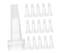 Beavorty Bouchon De Flacon Transparent En Plastique 50 Pièces Tête De Trompette De 13 Bouchon D'étanchéité Pour Sérums Et Liquides Extraction Précise Effort Pour Cosmétiques Et Huiles Essentielles