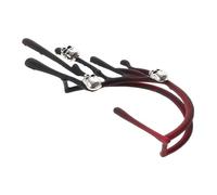 Beavorty Boucles Oreilles Halloween Squelette Crâne Exagéré pour Oreille Ergonomique Droite Métallique Design Dripping Blood Accessoire de Fête Gothique