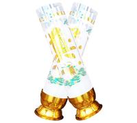 Beavorty Bougie Simple et Élégante en Paraffine Funéraire Style Chinois et pour Cérémonies Commémoratives Décoration Spirituelle Intérieure