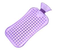 Beavorty Bouillotte Chauffe-mains Et Chauffe-cou Chauffe Pied Tapis Chauffant Bouillote Bouillotte Eau Chaude Bouteille D'eau Chaude Poche à Eau Chaude Pvc Haute Densité Violet,mauve
