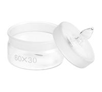 Beavorty Bouteille de Pesée Verre Plat pour Laboratoire Bouteille de Gravité Spécifique Récipient Scellé pour Pesée Précise des Solides