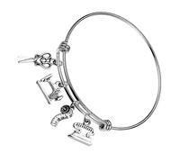 Beavorty Bracelet Acier Inoxydable pour Charms de Machine à Élégants pour Artisanes