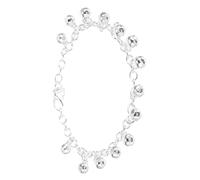 Beavorty Bracelet de Cheville Plaqué avec Clochettes pour Femmes et Adolescentes Design Ajustable Finition Résistante Au Ternissement Élégant pour de Saint Valentin