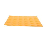 Beavorty Brique aveugle briques aveugles de planches de trottoir pour panneaux aveugles de pavage sol de plein air promenade panneaux aveugles multifonctionnels PVC Jaune