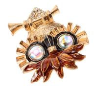 Beavorty Broche Hibou Revers Femmes Pull Broches Créateur Mode Fantaisie Chapeau Écharpe Pince Robe Chemise Broche Jupe Cardigan Col Broche Vêtements Créatifs Broche Dessin Animé Broche