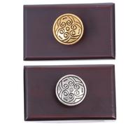 Beavorty Buvard d'Encre à Bascule en Bois Lot de 2, Tampon Absorbant pour Stylo-Plume, pour Écriture et Dessin à L'École Couleur Aléatoire