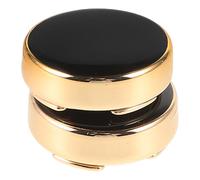 Beavorty Cache-Bouton de Manchette Noir, 1 Paire, Alliage Kirsite, Élégant | Finitions Modernes et Luxe, pour Mariages et Réunions D'entreprise, Style Sobre, Présent Saisonnier