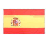 Beavorty Cape Drapeau Espagne en Polyester, Facile à Porter et Douce Peau, Accessoire Football pour Encourager Lors des Grands Événements Sportifs