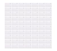 Beavorty Cartes Postales Vierges Blanches 20 Pièces Lot 6 Sets Format 10x15 Cm Papier Cartonné Blanc Recto Simple Cartes Postales Imprimées pour Écriture, Aquarelle et Courrier Créatif