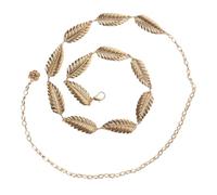 Beavorty Chaîne De Taille Des Feuilles Métalliques Ceintures De Chaîne Chaînes De Taille Chaîne De Ventre Chaîne De Corps De Femmes Chaîne De Taille Pour La Plage Chaîne De Taille Du Ventre