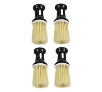 Beavorty Cheveux - Lot De 4 Brosses À Épousseter Pour Le Cou Et Le Cou Pour La Maison Et Le Salon Avec Massage Du Cuir Chevelu