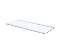 Beavorty Clayette Frigo en Verre Trempé Facile à Nettoyer Découpe Précise, pour Étagère de Réfrigérateur et Rangement Cuisine