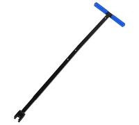 Beavorty Clé à Robinet Télescopique Bleue 94 Cm pour Compteur D'eau, Outil de Fermeture de Plomberie Polyvalent, Clé de Vanne de Contrôle D'eau Pratique pour Entretien et Coupure