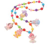 Beavorty collier de dessin animé colliers pour tout-petits filles bijoux mignons pour l'esthétique des adolescentes collier enfants collier enfant pour filles Plastique