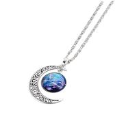 Beavorty Collier de joyau des Poissons perlé collier signe du or colliers Collier de douze accessoire de cou féminin bijoux de cou pour femmes collier alliage