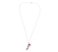 Beavorty collier de perles pour hommes Pendentif carte Liban Pendentif Libanais broche du Liban collier de carte de la Palestine bracelet drapeaux du liban porte-clés du Liban alliage