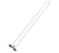 Beavorty Collier Haltère Chaîne De Cou Chaîne De Chandail Créatif Pendentif Collier De Décoration Collier Pour Hommes Bijoux De Cou Décoration Du Cou Alliage De Zinc
