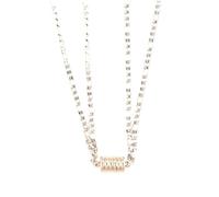 Beavorty Collier Pendentif pour Couple en Acier Inoxydable, Ensemble Magnétique à Vis Créatif, Court, Bijou Assorti pour Clavicule, Accessoire Saint Valentin, Bijoux de Couple Élégants