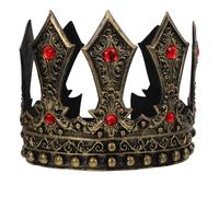 Beavorty Couronne De Roi Pour Costume Fête Anniversaire Halloween Théâtre Cosplay Accessoire Médiéval Pour Homme Et Garçon Fille