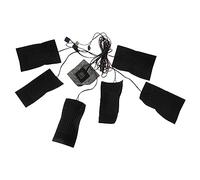 Beavorty Coussin Chauffant Carbon Fibre pour Vêtements de Plaques Chauffantes Professionnelles pour Gilet Chauffe Douleur Dos Épaules Abdomen et Membres Confortable et Durable