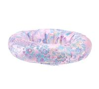 Beavorty Coussin en Coton Rose pour Bols Chantants, Forme Ronde, Léger et Portable, Adapté Pratique Bouddhiste Transport Sécurisé
