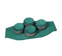 Beavorty Couvercle de Boîte de Moxibustion Léger Support Portable pour Les Massages Du Cou Conteneur de Massage sans Fumée Boîte de Massage Verte sans Cuivre pour Un Usage Domestique