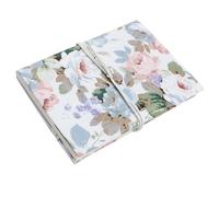 Beavorty Couverture de Livre A6 en Tissu, Motif Rose Jardin, Protège-cahier Scolaire Délicat pour Étudiants, Accessoire de Bureau et Fournitures Scolaires, Décoration Intérieure Pratique