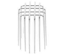 Beavorty Crépine de gouttière pour feuilles Protège-gouttières Acier Inoxydable Argent filtration efficace anti-colmatage pour gouttières et downspouts, installation facile