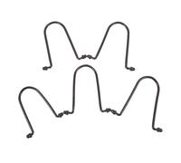 Beavorty Crochets Faciles à Installer et Pratiques en Alliage D'aluminium pour Accessoires Robustes pour Cour pour Gouttière et Décoration Extérieure