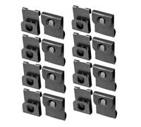 Beavorty Crochets Suspendre Robustes en S pour Cadres Photo, Lot de 100, Fixation Murale Invisible, Adaptés pour Décoration Intérieure Suspendre d'Œuvres d'Art