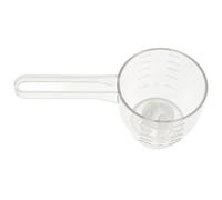 Beavorty Cuillère à fentes distributrice entonnoir cuillère bouteille de voyage distributeur de gel entonnoir de bouteille d'eau pour la poudre petit entonnoir Plastique Transparent