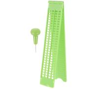 Beavorty Écriture Braille Kit Plaque Plastique et Stylet pour Études Personnes Aveugles Tableau 4 Lignes 28 Cases Apprentissage à Domicile