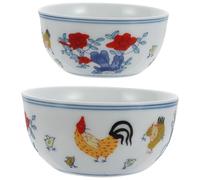 Beavorty Ensemble de 2 Tasses à Thé Kung Fu en Céramique Délicate, Style Classique, Pratiques et Multi-usages pour Maison ou Salon de Thé