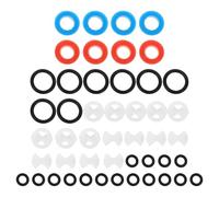 Beavorty Ensemble De 8 Kit de Réparation et Joints Toriques en Silicone de Robinet Cartouche à Disque Céramique Résistant à L'usure pour Réparation de Fuites pour Bricolage et Salle de Bain