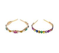 Beavorty Ensemble Élégant De -tête Rétro En Strass Pour Femmes Pour Occasions Spéciales Et Festivals