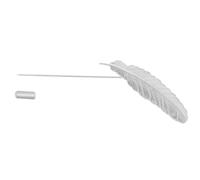 Beavorty Épingle à Cravate de Costume Homme en Alliage de Zinc, Broche de Élégante, Accessoire Raffiné pour Chemise et Costume, Maintien Solide pour Occasions Professionnelles