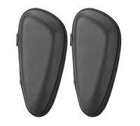 Beavorty Étui de Rangement pour Rasoir Électrique en Eva Résistant Noir, Lot de 2 Pièces, Pochette Portable Antichoc pour Rasoirs à Barbe, Accessoire de Voyage Pratique et Protecteur