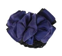 Beavorty Filets à Cheveux Bleus pour Chignon Professionnel, Lot 1, Filet Élastique pour Service Cuisine, Femmes Employées, Maintien Cheveux Fins et Épais, Accessoire Coiffure Salle