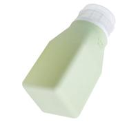 Beavorty Flacon De Voyage Carré En Silicone 100 Ml, Distributeur De Shampoing Et Lotion Étanche, Vert Fruité, Ensemble De 3 Flacons, Pour Soins Peau En Déplacement