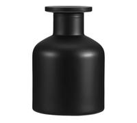 Beavorty Flacon Diffuseur D'arômes en Verre Mat 150 ML, Diffuseur D'ambiance Rechargeable sans Feu Tiges en Rotin, Récipient pour Huiles Essentielles, Décoration Intérieure Élégante