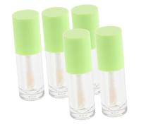 Beavorty Flacons De Brillant À Lèvres Rechargeables De 6 Ml Tubes Avec Brosse Mini-conteneurs En Plastique Pour Le Voyage