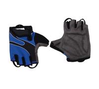Beavorty Gants de Sport Respirants Antidérapants pour Cyclisme Extérieur Mitaines Courtes Ajustables Sbr Protection et Confort pour Hommes et Femmes Bleu