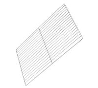 Beavorty Grille de Cuisson Panier Barbecue en Acier Inoxydable Argenté Résistance à Déformation Robuste sans Bavure et Restaurant Barbecue en Plein Air