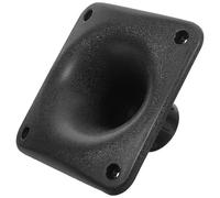 Beavorty Haut-Parleur à Pavillon Noir 120x120 Mm, Tweeter pour Scène et Sonorisation Extérieure, Accessoire Audio Multi-Usage Compatible Enceintes de Spectacle, Haut-parleurs