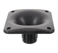 Beavorty Haut-Parleur Pavillon Aigu 120x120 Mm Noir pour Orateurs de Scène, Accessoires de Performance Audio Multifonctions, Compatible Haut-parleurs de Spectacle et Conférenciers